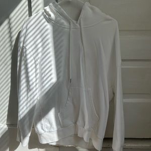 White hoodie